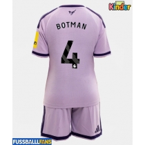 Newcastle United Sven Botman #4 3rd trikot Kinder 2026-27 Kurzarm (+ Kurze Hosen)